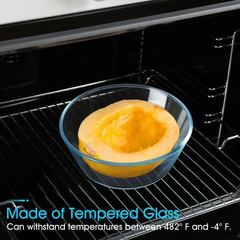NUTRIUPS microwave-safe glass bowl for quick reheats and easy cleanup.