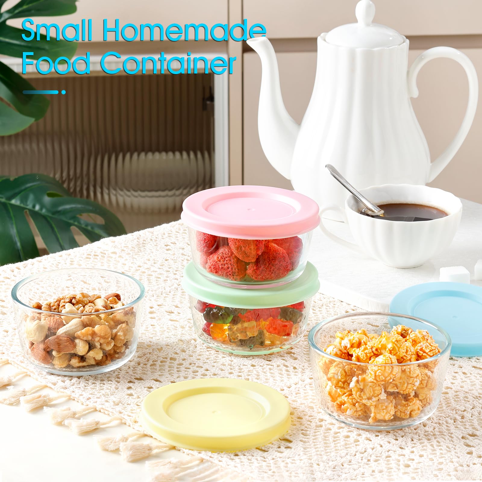 NUTRIUPS silicone-free lid for easy cleaning and storage.