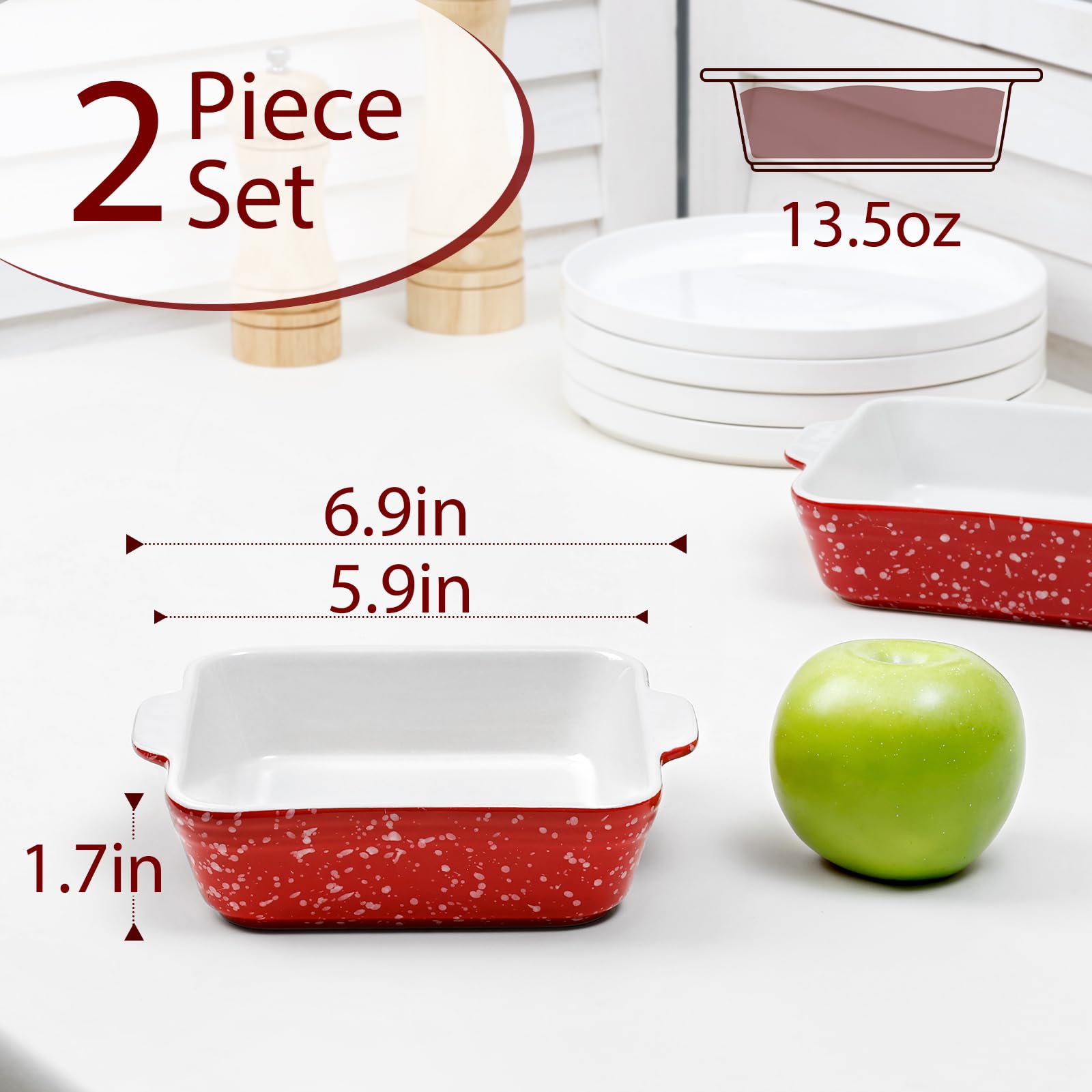 NUTRIUPS snowflake-pattern dish adds festive presentation and single-serving convenience.