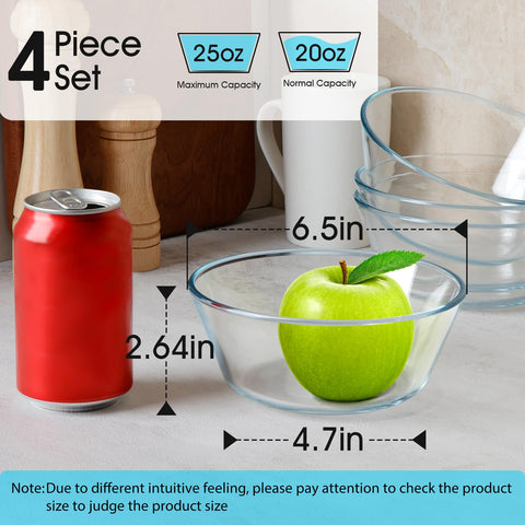 NUTRIUPS tempered-glass bowl resists odors and stains for clean reuse.