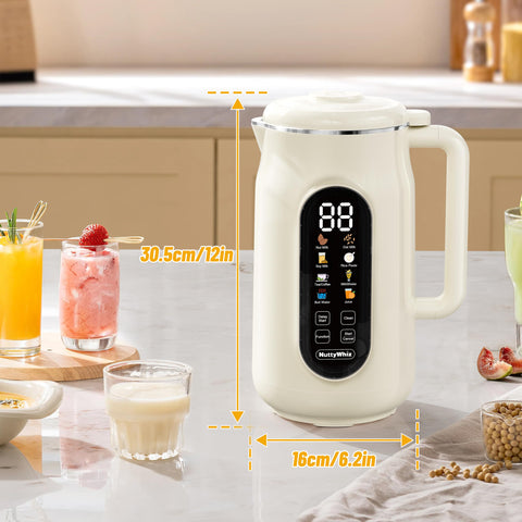 NuttyWhiz kitchen setup on a modern counter invites healthy drinks.