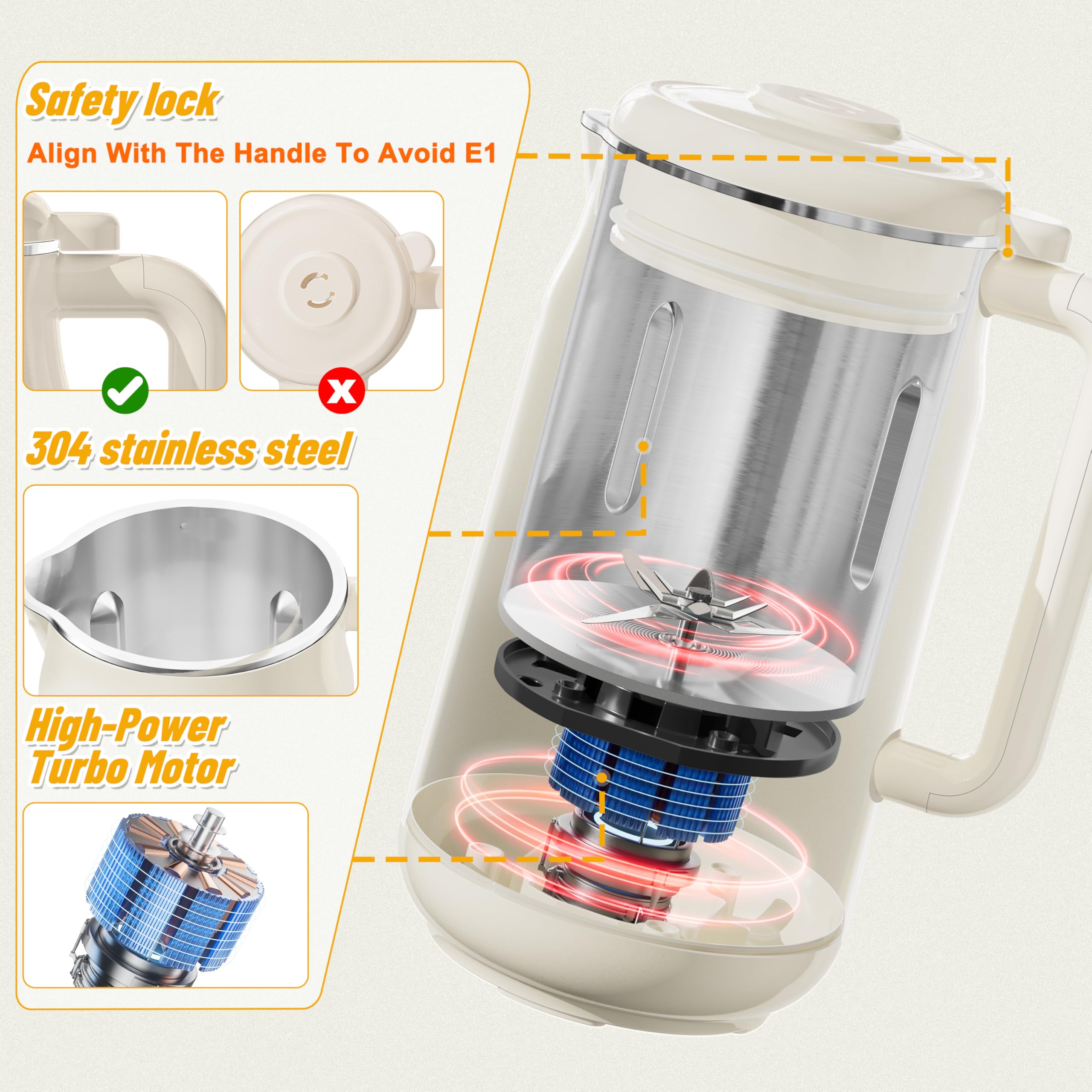 NuttyWhiz self cleaning cycle simplifies cleanup after plant milks.