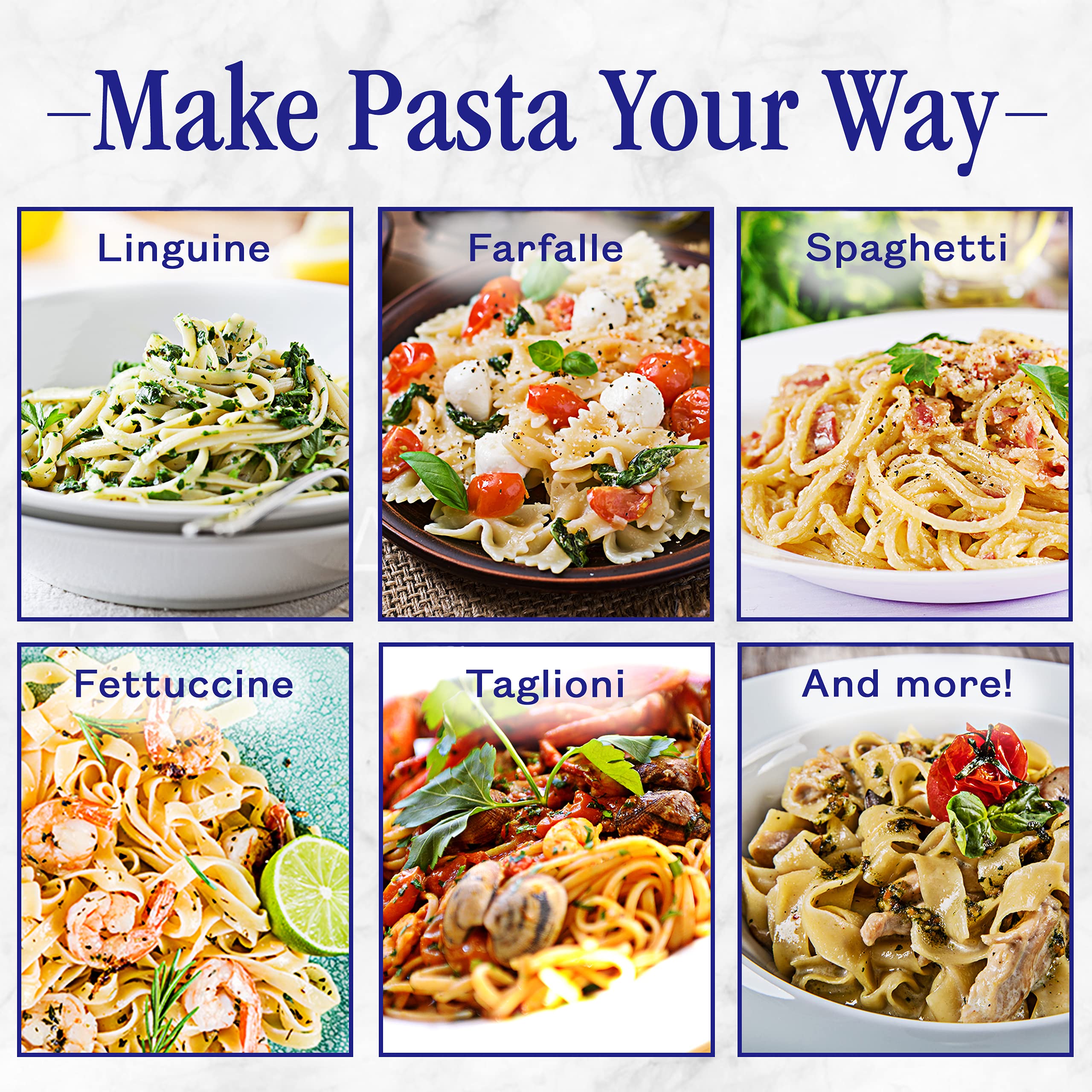 Gift-ready Nuvantee pasta maker for pasta lovers' kitchens.