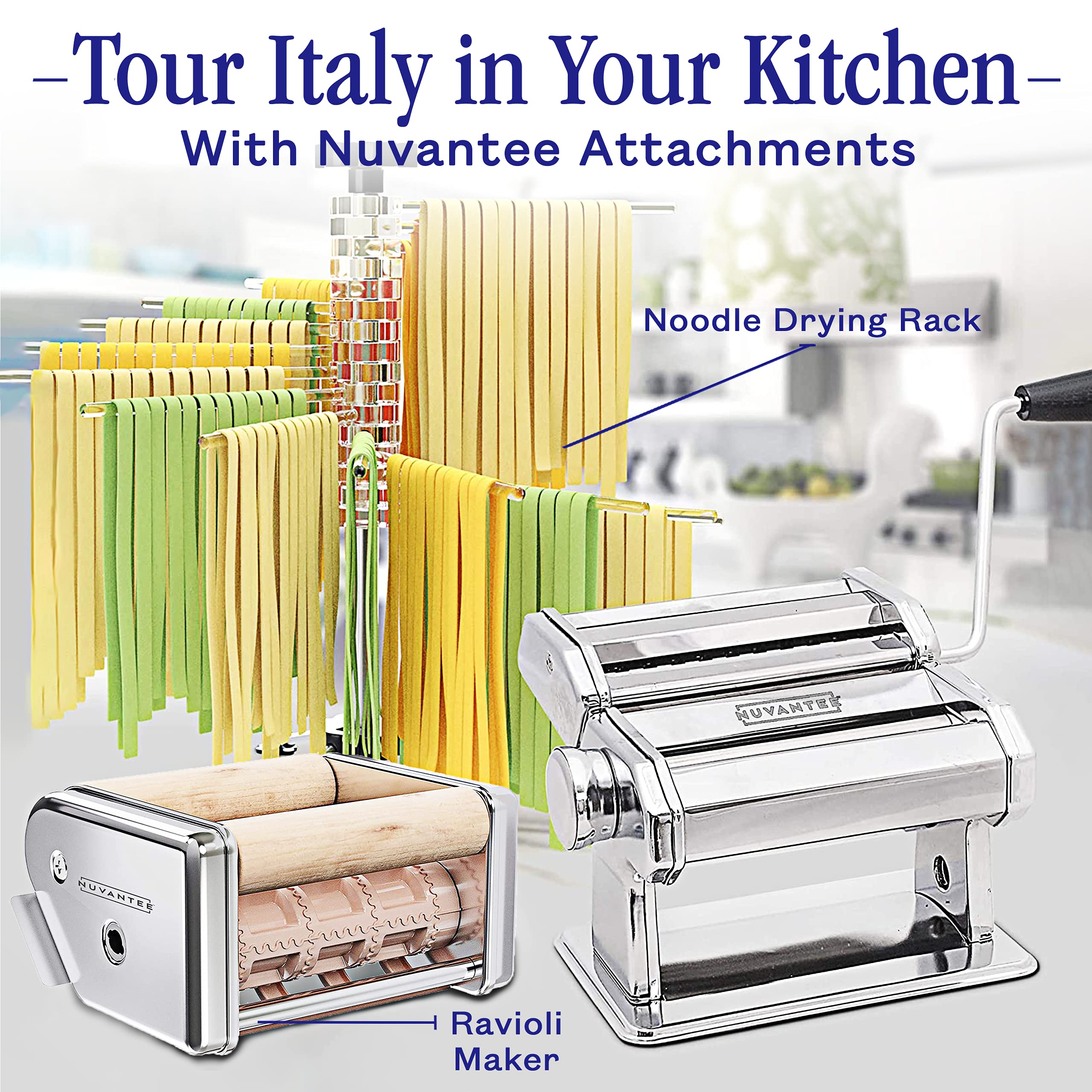 Easy to clean stainless steel surface after making pasta dishes.