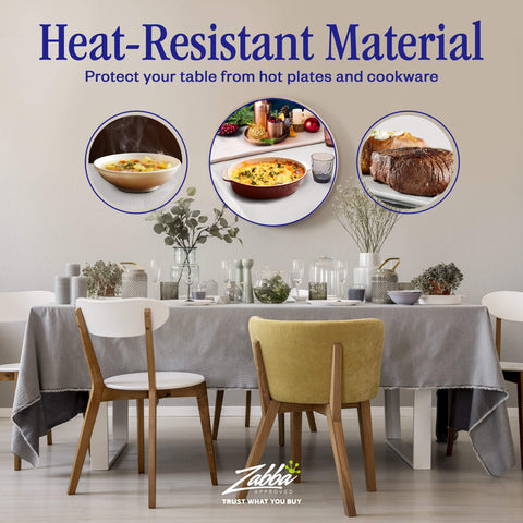 Nuvantee vinyl protector with flannel backing cushions and guards your furniture.