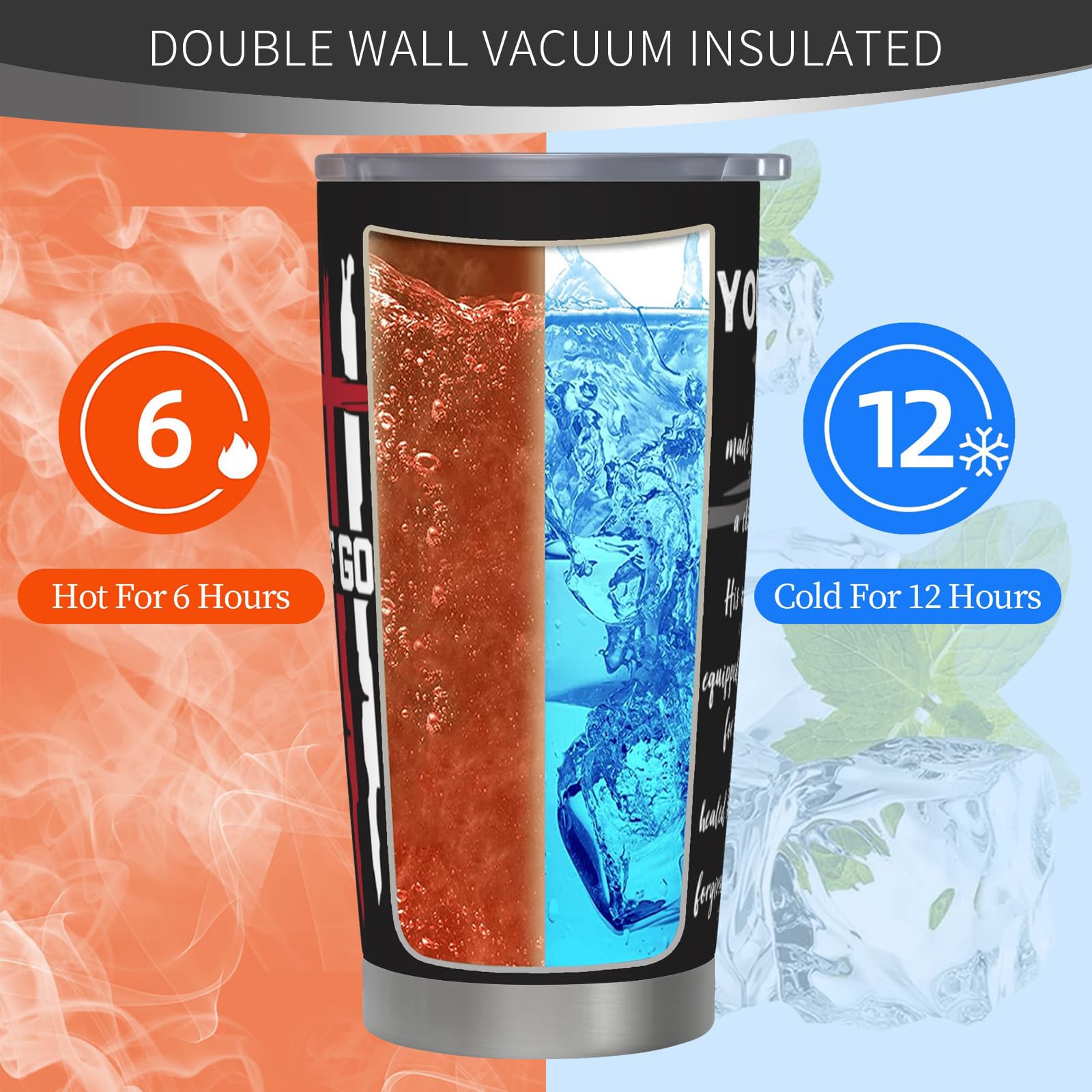 NVFCC Slide-open lid tumbler for a faith-inspired gift.