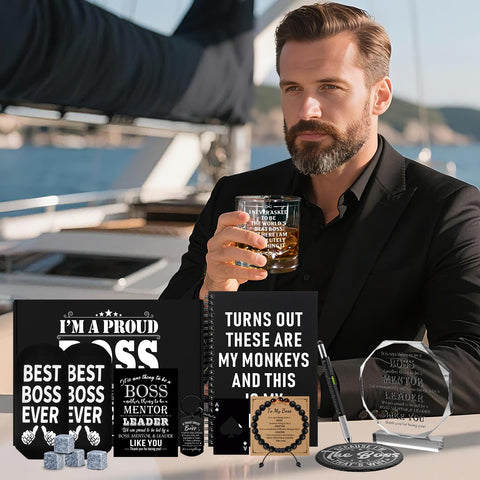 NVTROVI 11 oz whiskey glass, weighted and engraved for a refined look