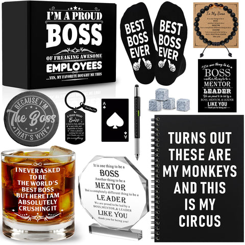 NVTROVI boss day gift box showing a complete set for office appreciation