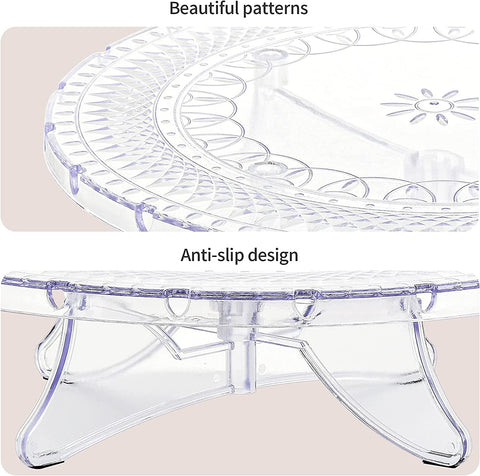 NWK stand features non-slip pads for stable, wobble-free display.