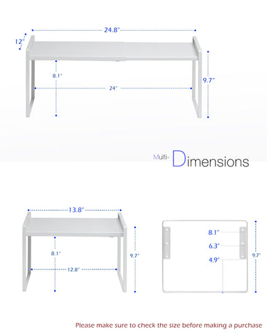Nxconsu multifunctional storage shelf helps organize bowls, plates, and snacks.
