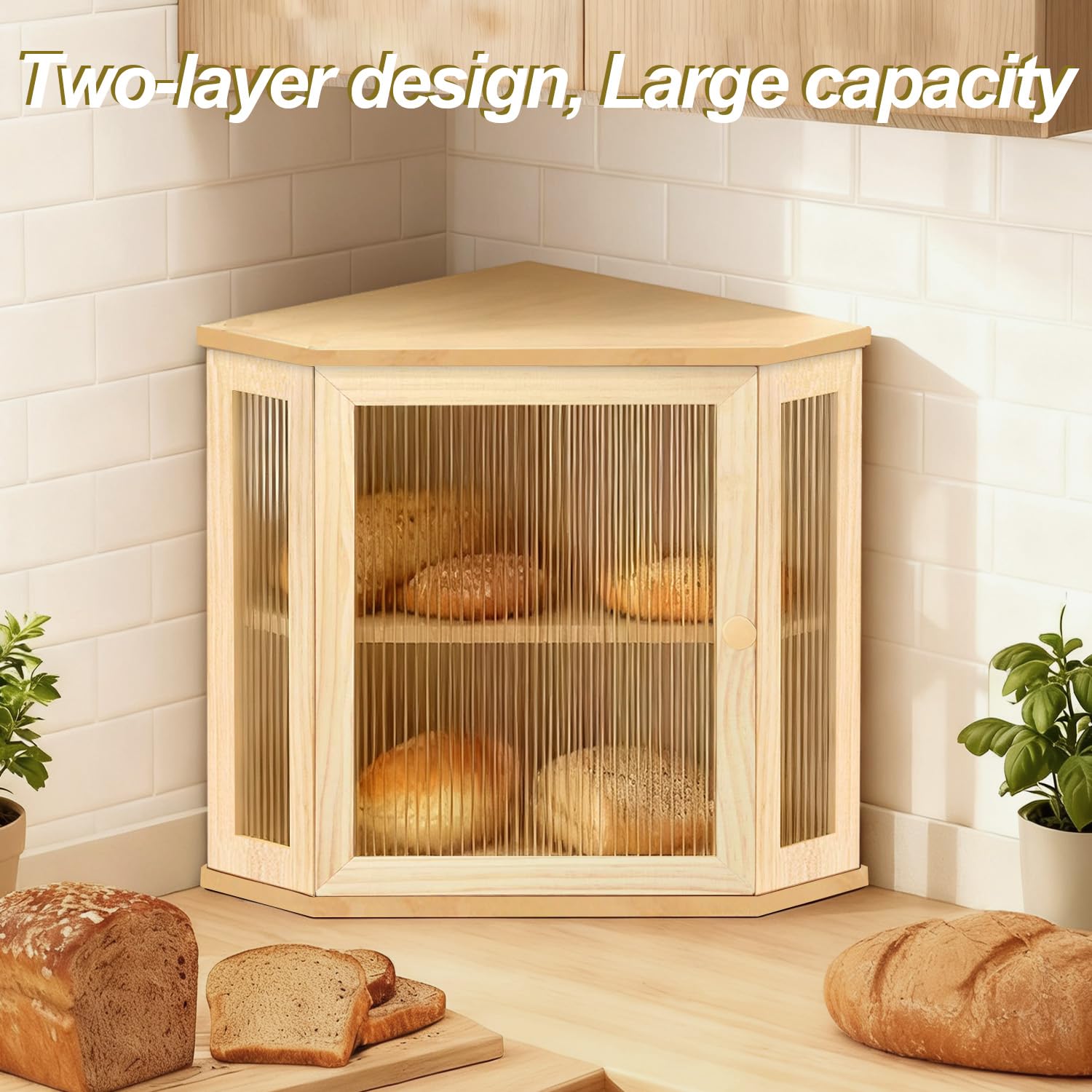Nykgola corner storage fits into kitchen corners for space efficiency.