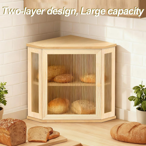Nykgola corner storage fits into kitchen corners for space efficiency.
