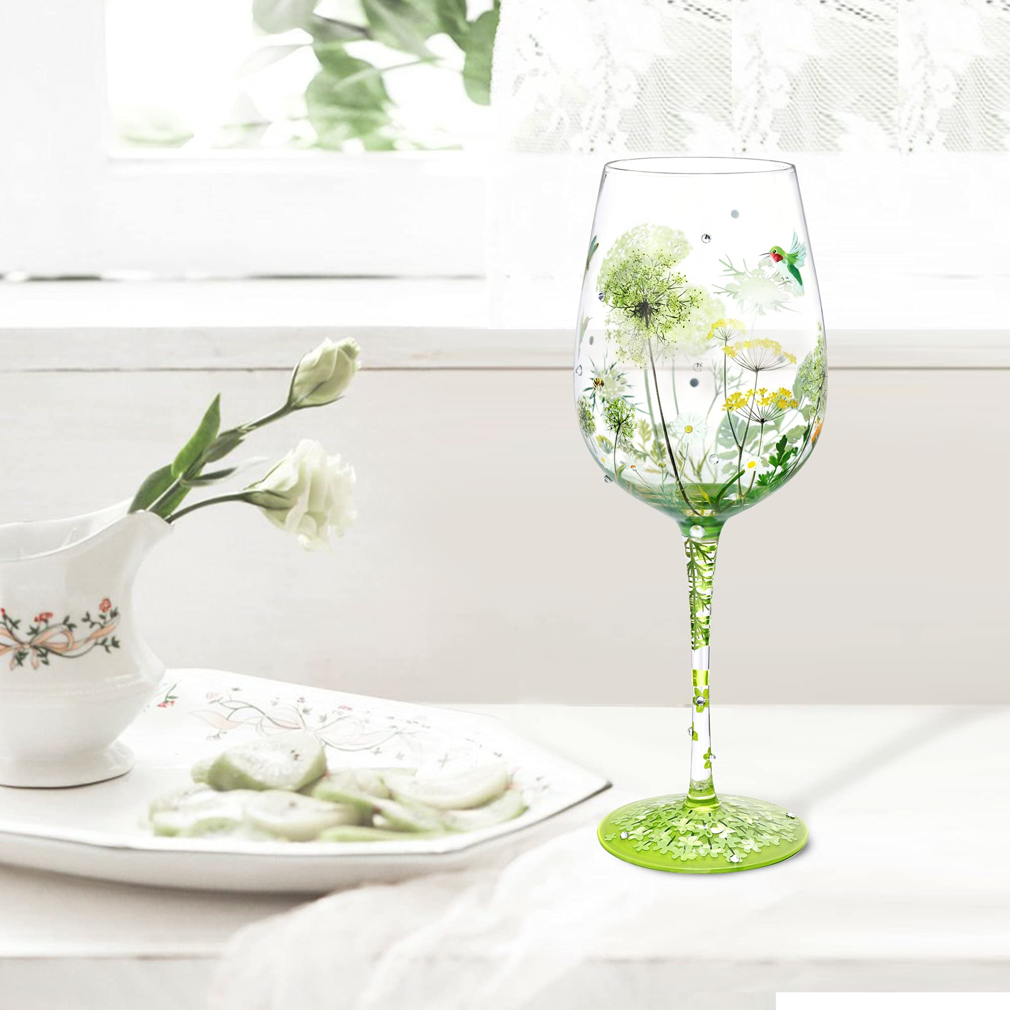 NymphFable best-friend gift wine glass for memorable moments.