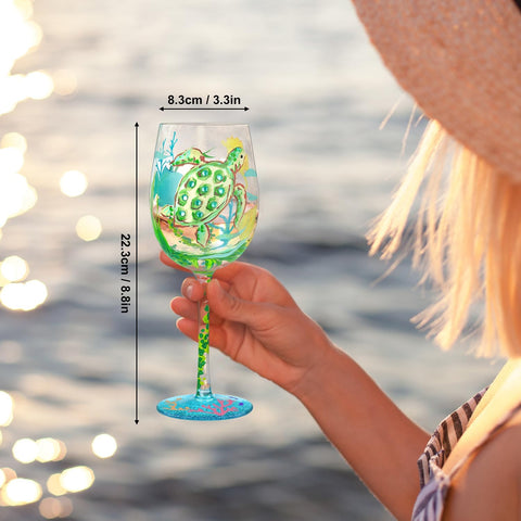 NymphFable collection-ready wine glass adds stylish, functional beauty to any space.