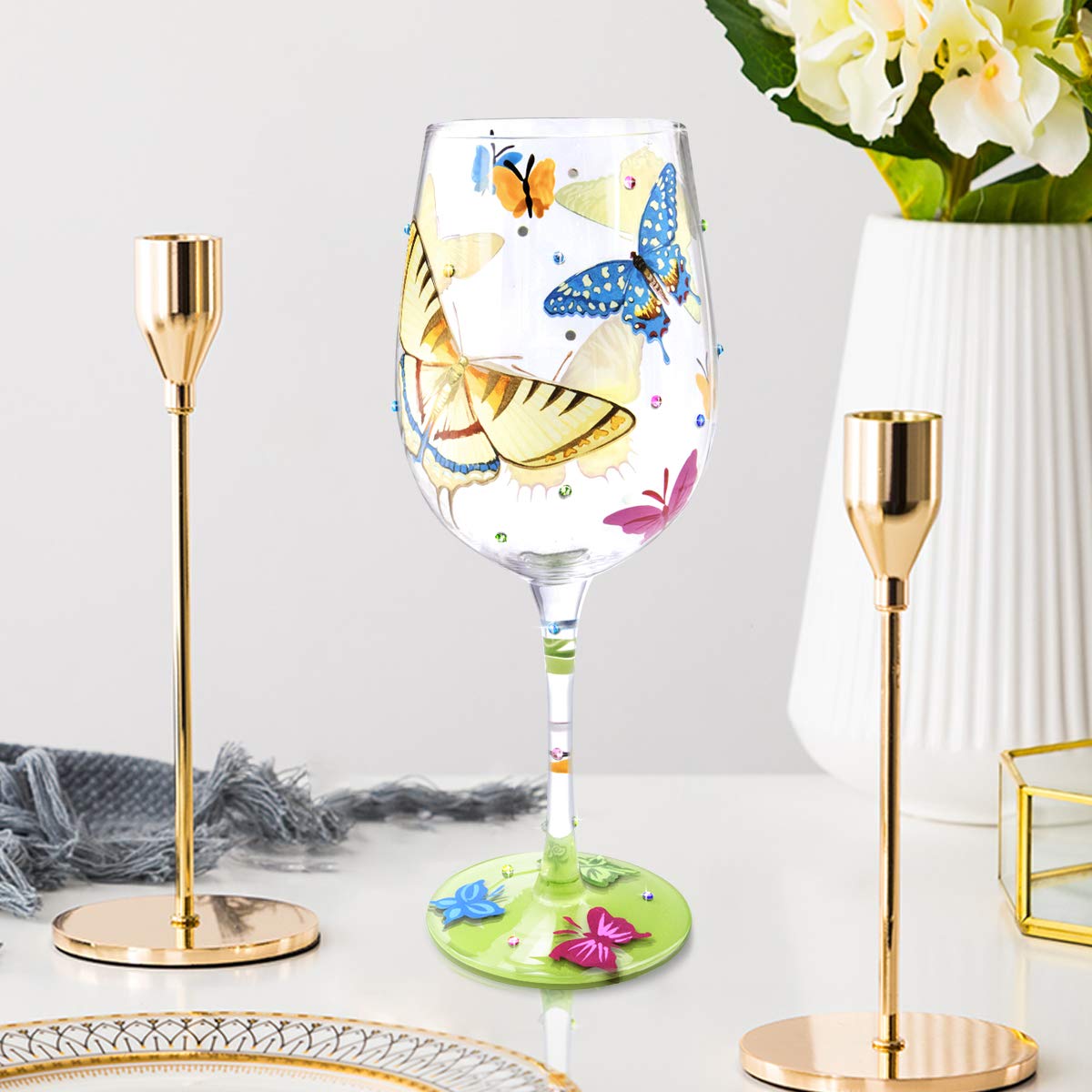 NymphFable decorative glass doubles as candy or trinket holder.