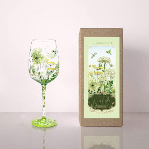 NymphFable personalised-design glass ideal as a thoughtful gift.
