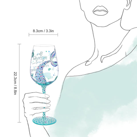 NymphFable decorative glass idea for room décor and display.