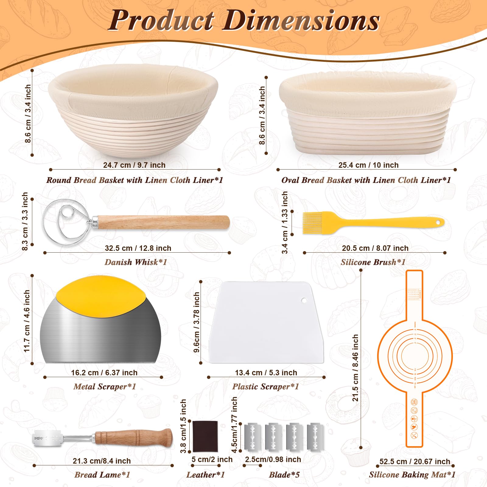 NZQXJXZ silicone bread sling eases transfer to Dutch oven