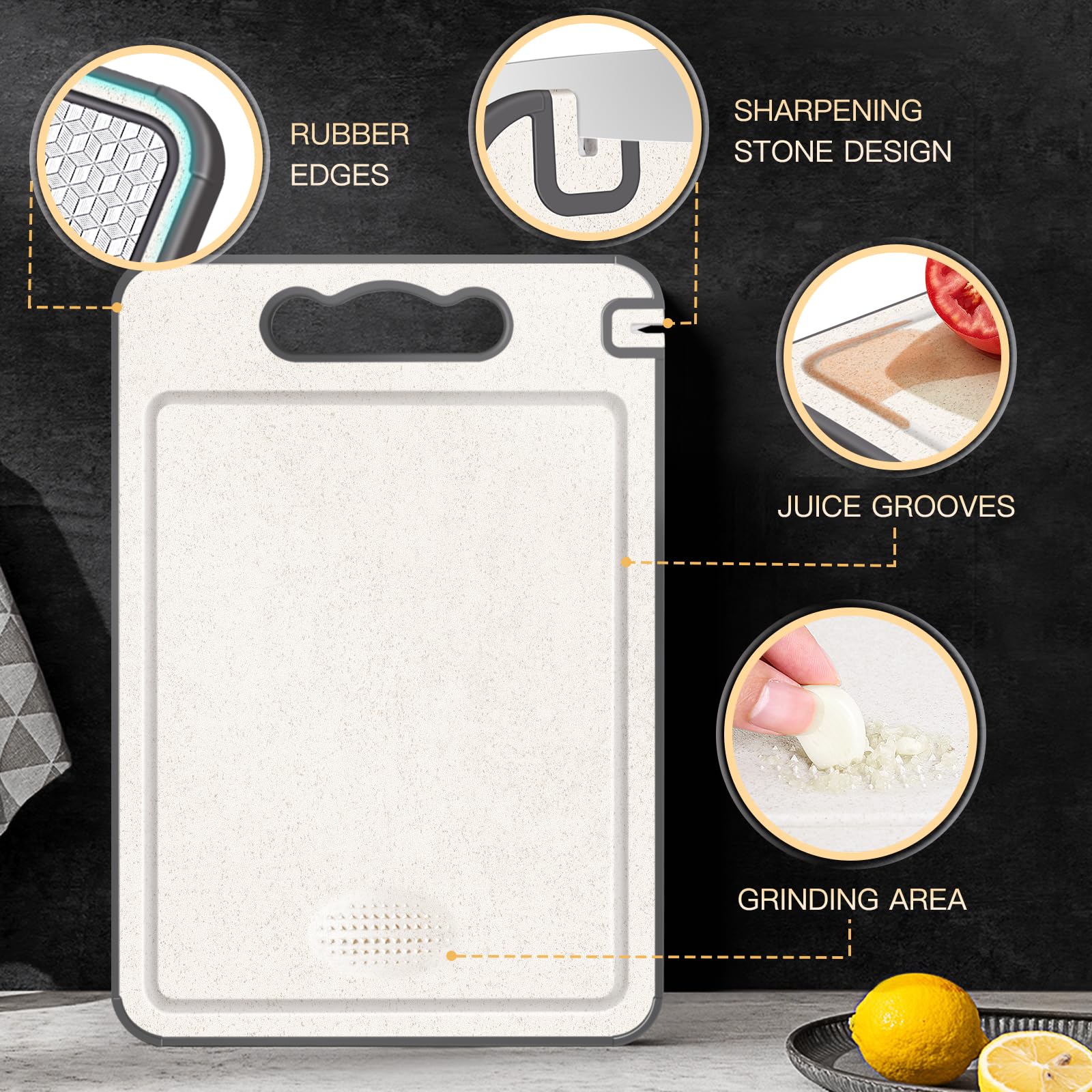 OAKJAR silicone-wrapped edges provide non-slip stability and spill resistance