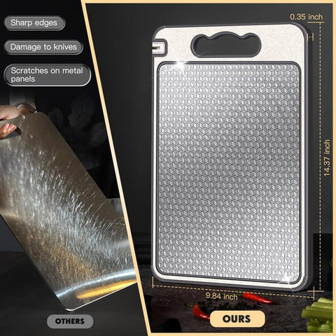 OAKJAR board includes sharpening stone for convenient edge maintenance