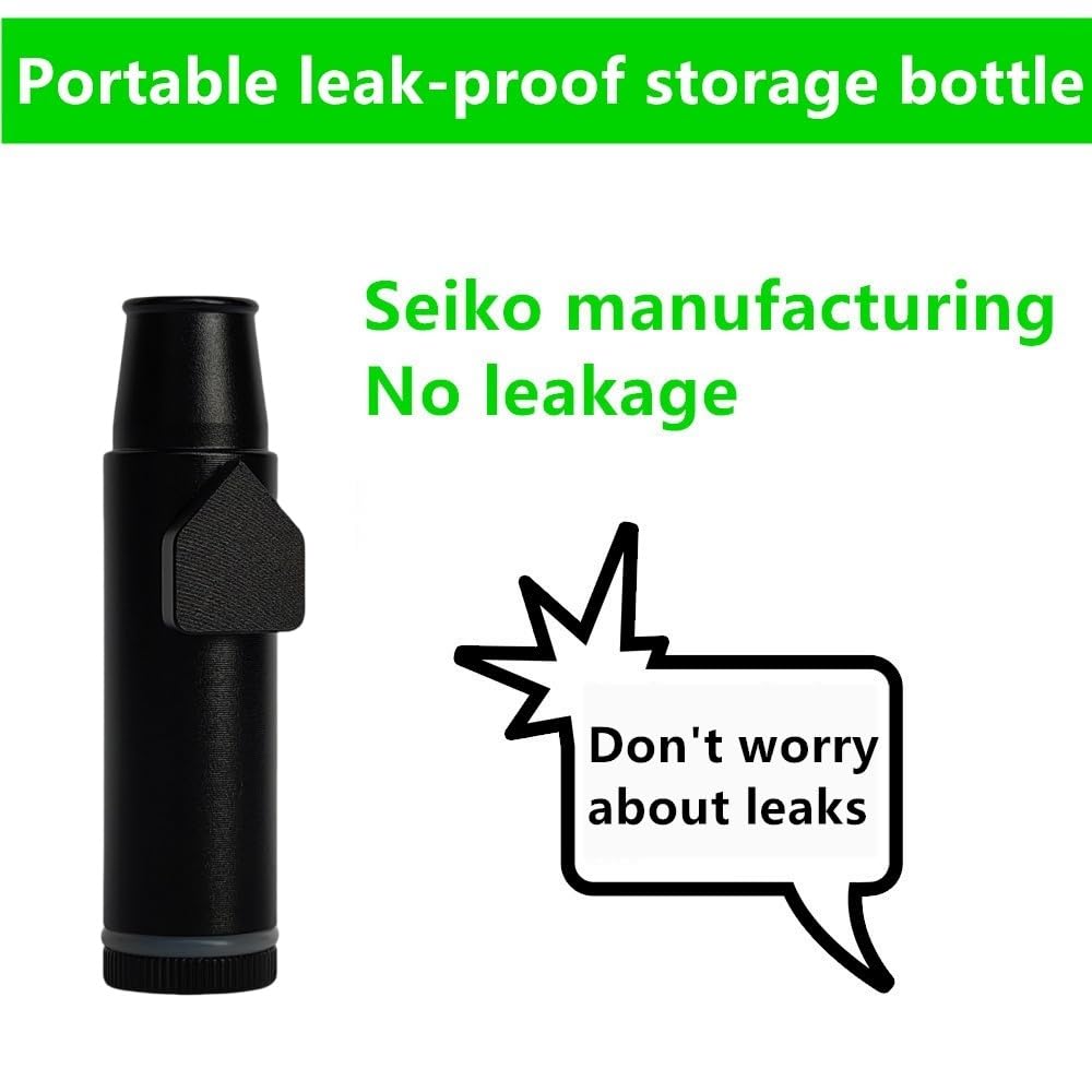 OakMsOik arrow-handle design bottle in black for improved grip and style.