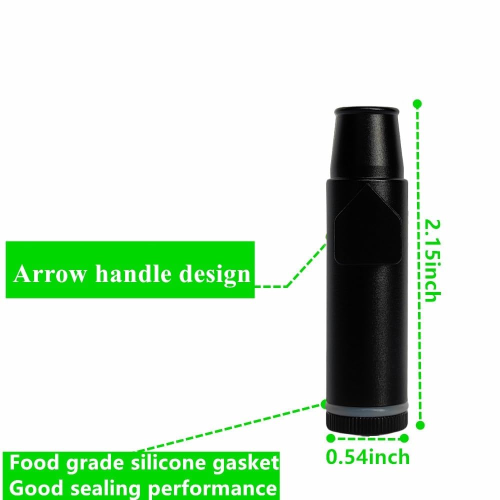 OakMsOik portable spice bottle trio is handy for kitchen enthusiasts.