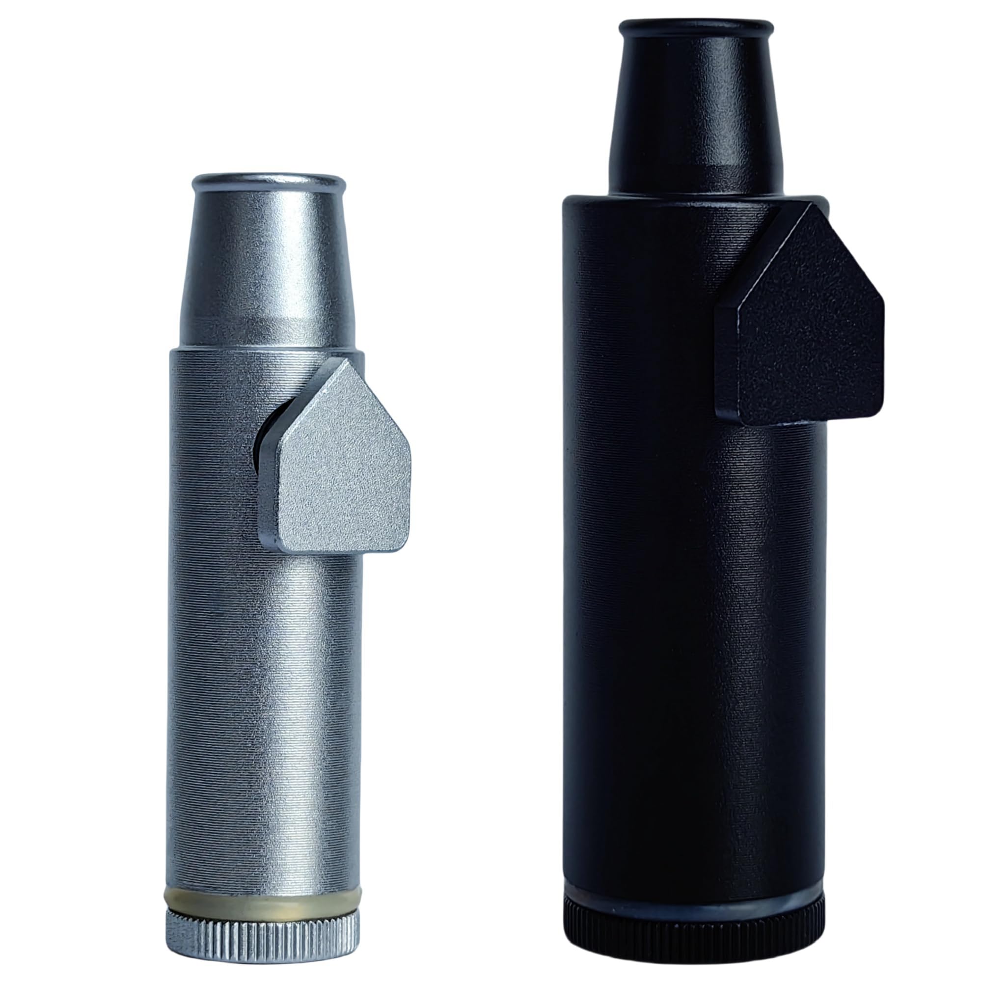 OakMsOik metal leak-proof bottle in black high-capacity, ideal for travel.