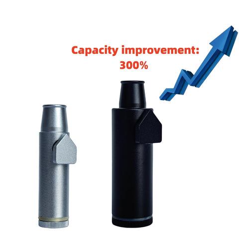 OakMsOik silver small-capacity leak-proof bottle for precise spice portions.
