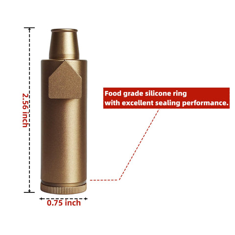 OakMsOik three-pack pepper shaker for versatile spice storage.