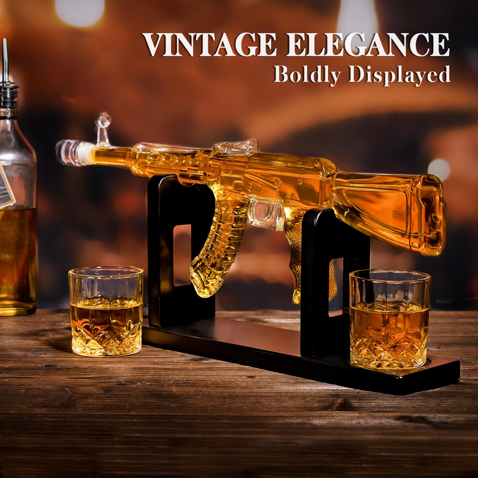 Oaksea elegant packaging with black EVA lining protects the set