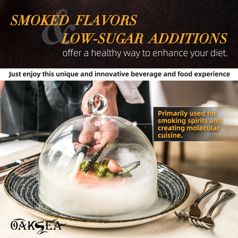 Oaksea professional smoke infuser designed for confident home bartenders.