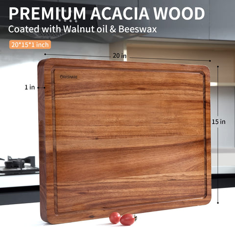 OAKSWARE cutting board makes a thoughtful housewarming gift.