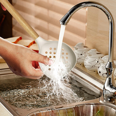 oannao hanging hole storage keeps utensils organized