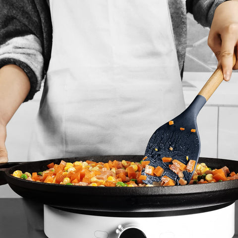 oannao silicone utensils holder for organized storage and easy access