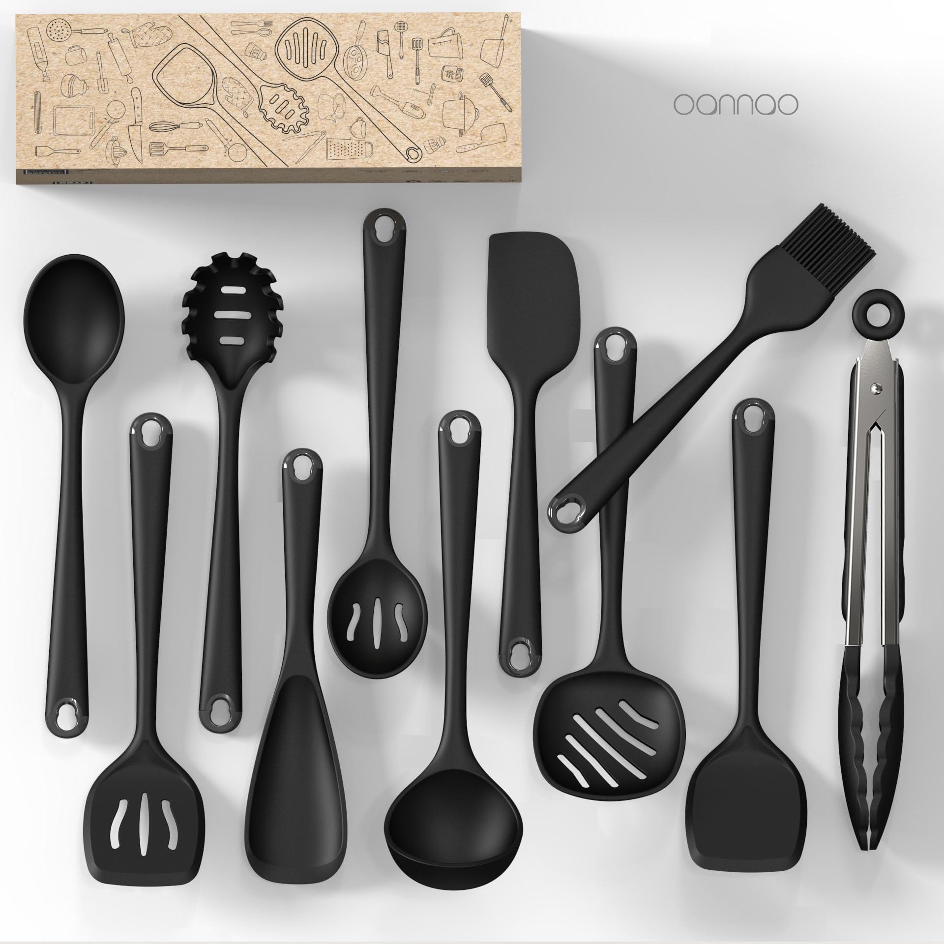 oannao silicone whisk designed for smooth emulsions and quick mixing