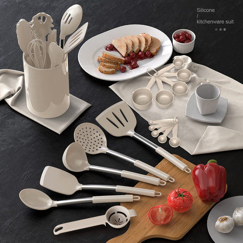 Oannao whisk made with silicone highlights and durable construction.