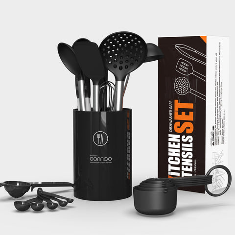 oannao slotted spoon for draining liquids while cooking