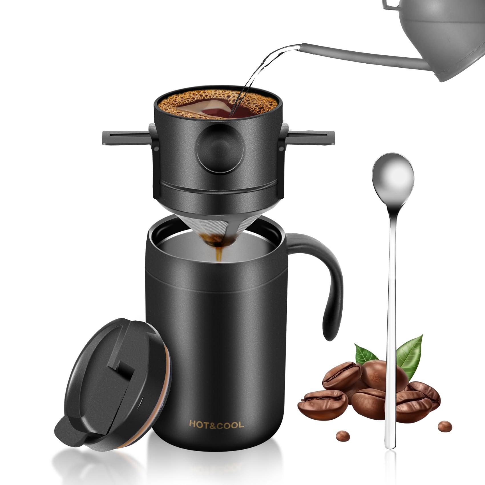 OARSE camping pour-over set ready for travel and outdoor brewing