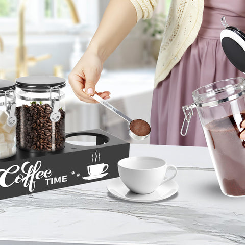 OARSE jars suit beans, tea, or sugar with airtight freshness.