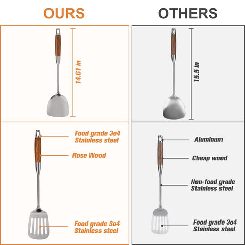 OARSE ladle in 304 stainless steel for soups and stews.