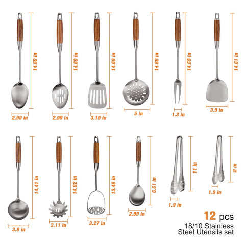 OARSE spatula with rosewood-handle for precise turning and serving.