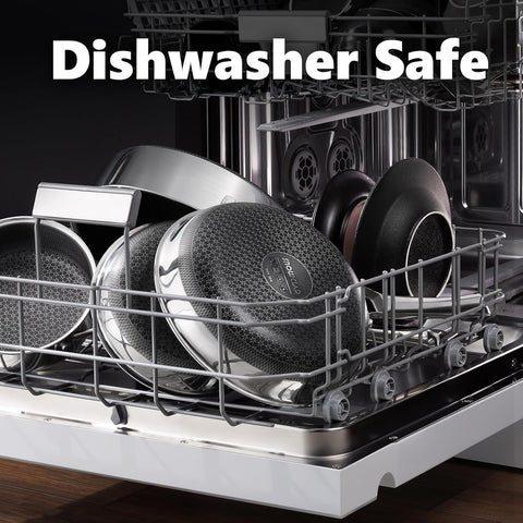 OATOFP dishwasher-safe and oven-safe design enables versatile cooking.