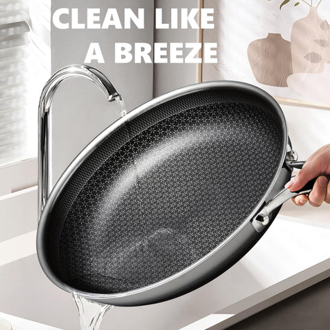 OATOFP easy cleanup thanks to non-stick release during quick rinses.
