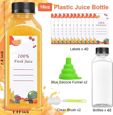 OBKJJ cleaning brush included keeps bottles hygienic for repeated use