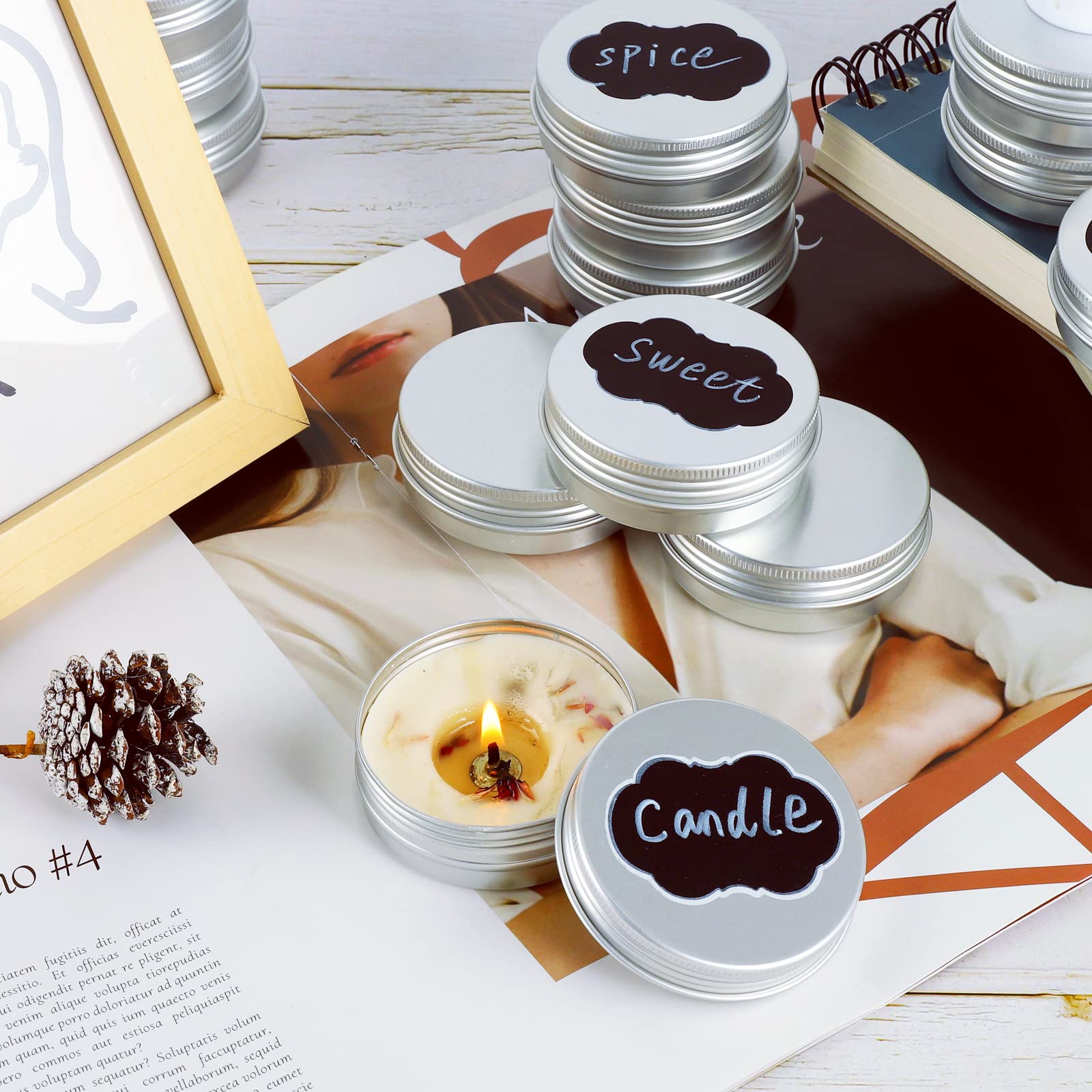 Compact, durable OBKJJ containers ideal for DIY gifts and crafts.