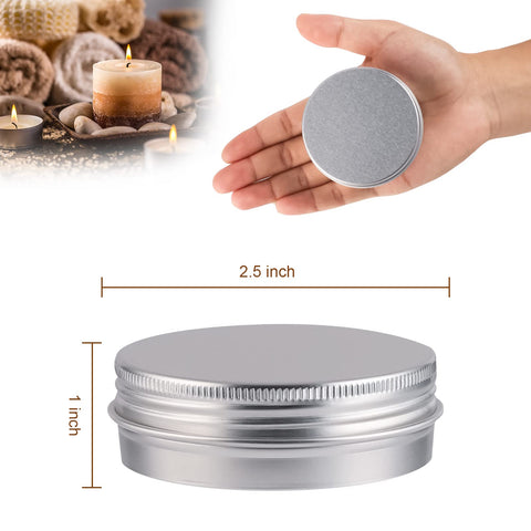 OBKJJ screw-top lid on aluminum tin keeps contents secure.