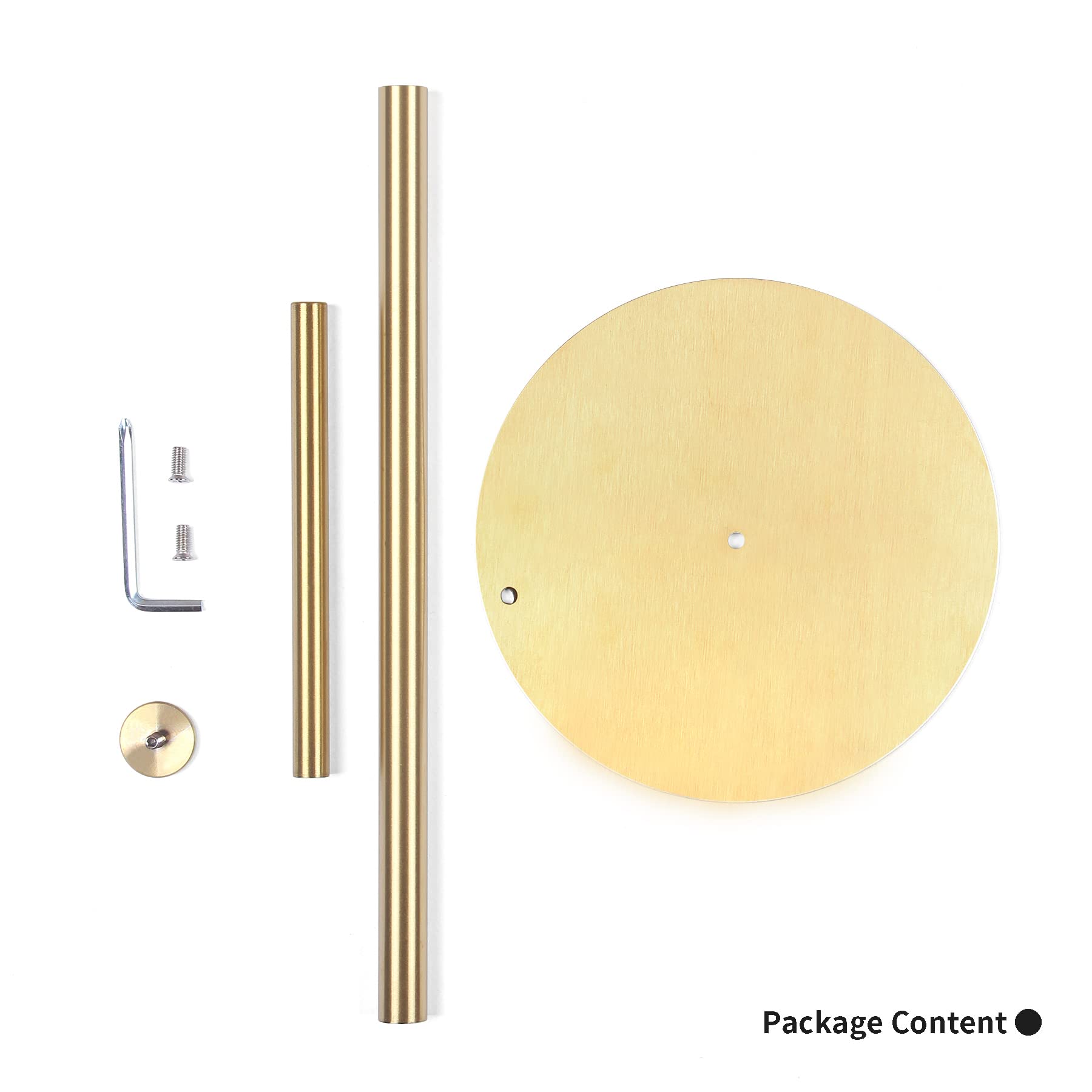 OBODING gold bathroom setup featuring a tidy, accessible paper towel holder.
