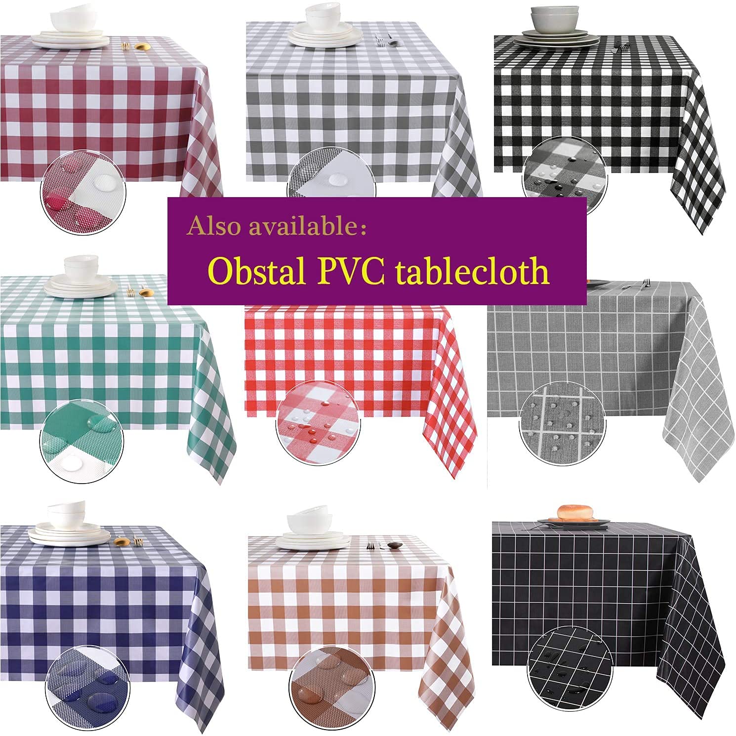 Obstal close-up fabric detail showcases soft texture and premium weave.