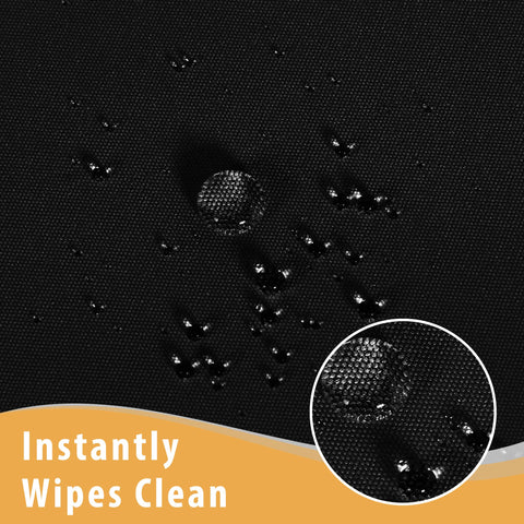 Obstal stain-resistant tablecloth maintains a clean look during meals and events