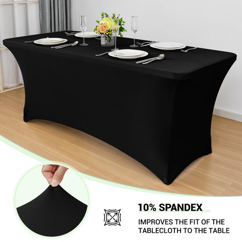 Obstal stain and wrinkle resistant tablecloth for indoor and outdoor events